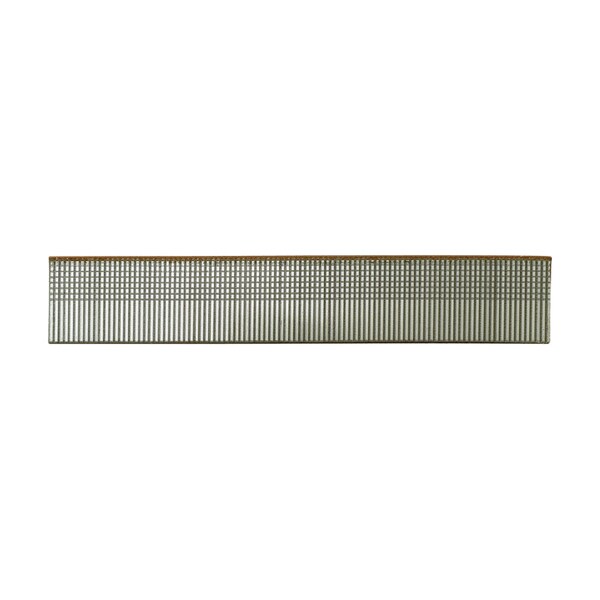 Collated Brad Nail, 1 in L, 18 ga, Galvanized, Brad Head, Straight